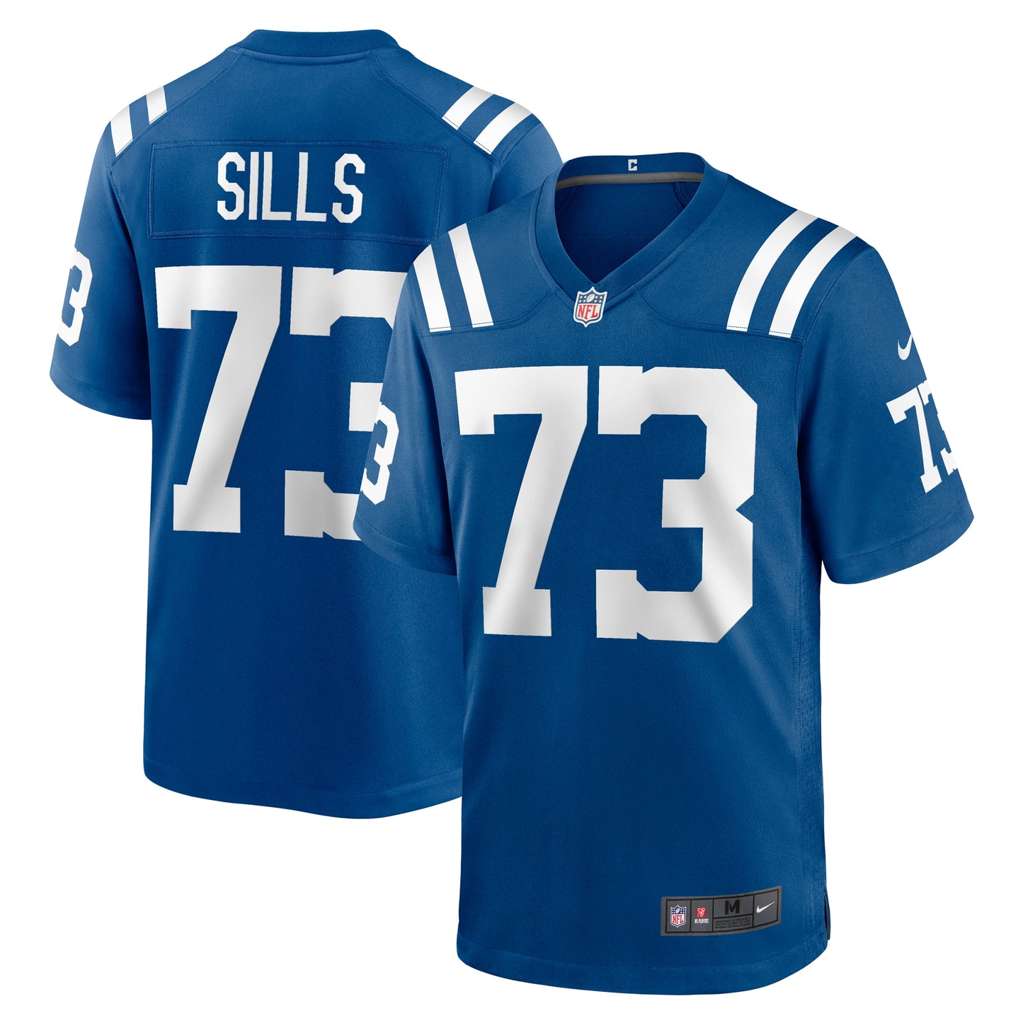 Josh Sills Indianapolis Colts Nike Team Game Jersey - Royal
