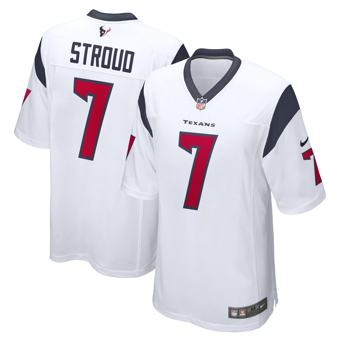 CJ Stroud Houston Texans Nike 2023 NFL Draft First Round Pick Game Jersey - White