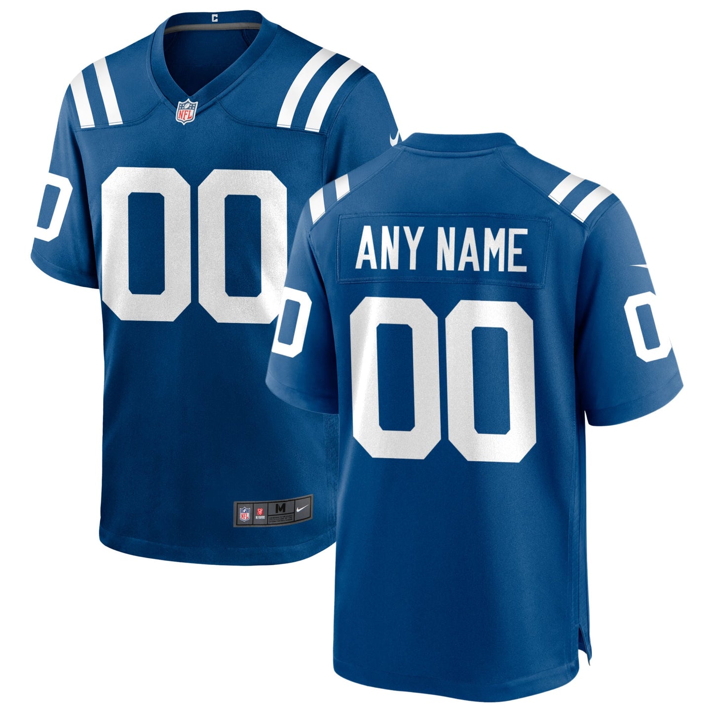 Nike Indianapolis Colts Custom Game Jersey - Royal