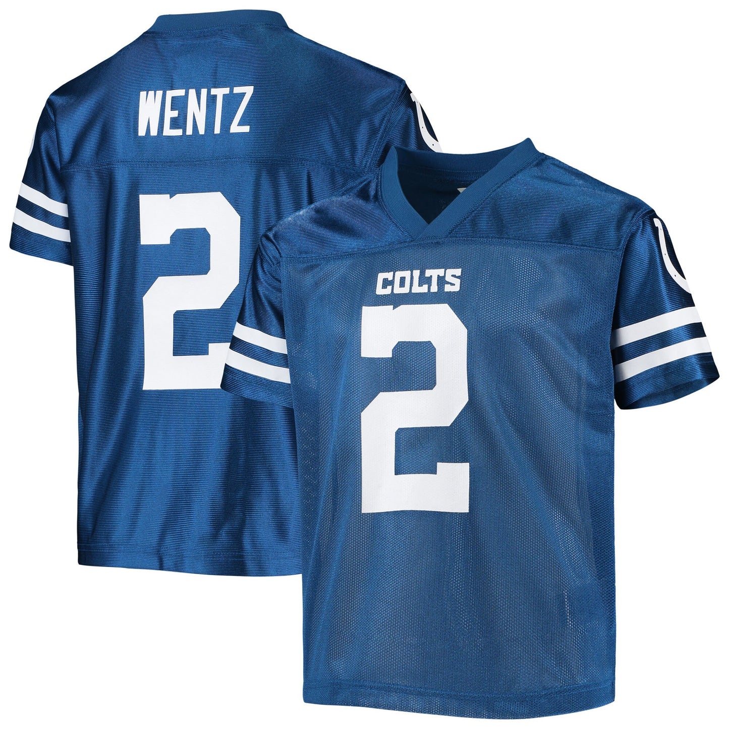 Youth Carson Wentz Royal Indianapolis Colts Replica Jersey
