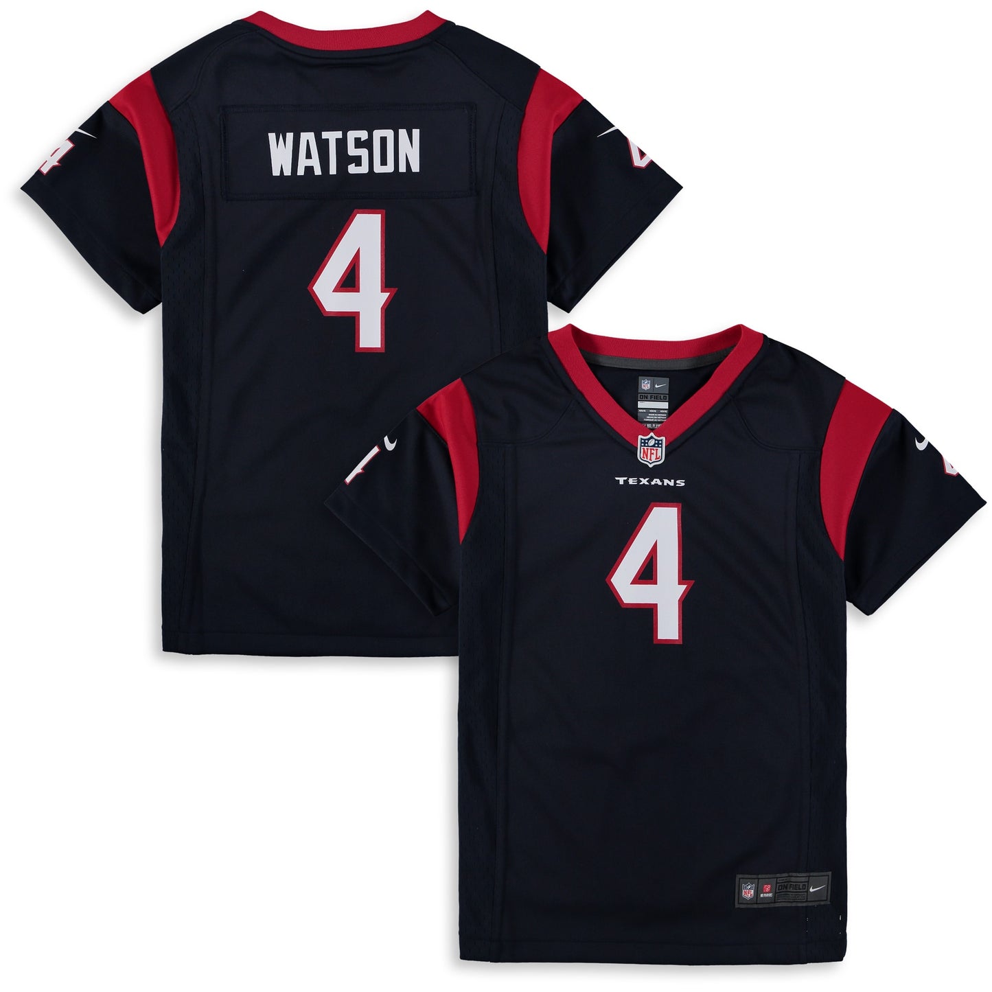 Deshaun Watson Houston Texans Nike Girls Youth Game Jersey - Navy
