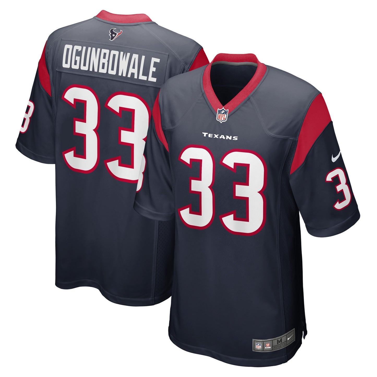 Dare Ogunbowale Houston Texans Nike Game Player Jersey - Navy