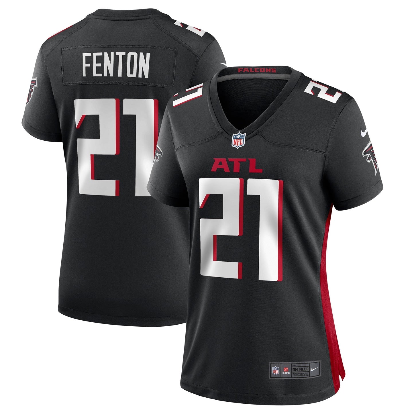 Women's Nike Rashad Fenton Black Atlanta Falcons Game Player Jersey