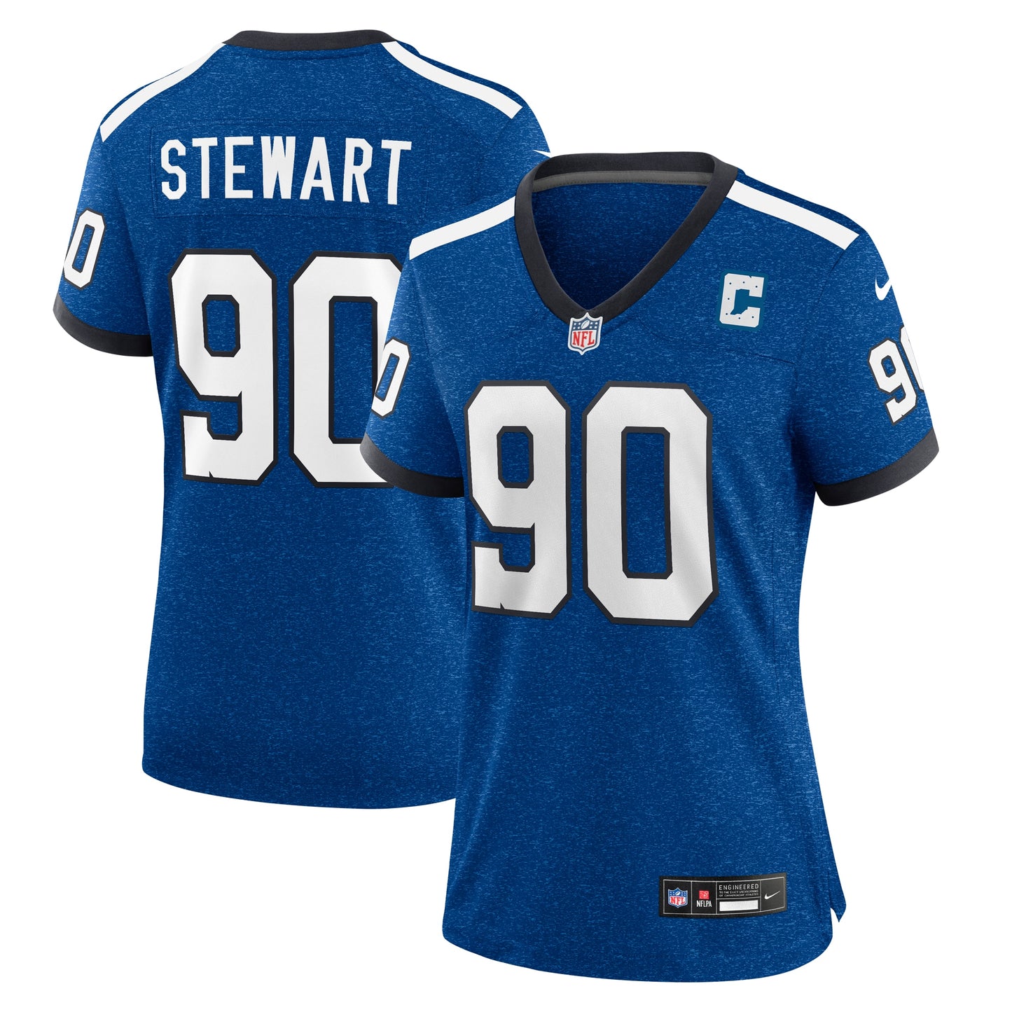Grover Stewart Indianapolis Colts Nike Women's Indiana Nights Alternate Game Jersey - Royal