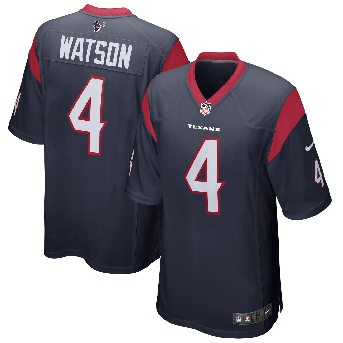 Deshaun Watson Houston Texans Nike Game Jersey - Navy